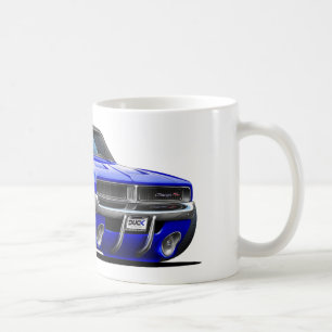 Dodge Charger Blue Car Coffee Mug