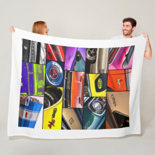 Dodge Charger Challenger Dart GTS Demon Coronet Fleece Blanket