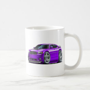 Dodge Charger Daytona Purple Car Coffee Mug
