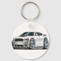 Dodge Charger Daytona White Car