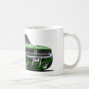Dodge Charger Green Car Coffee Mug