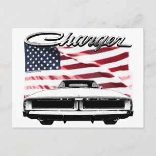 Dodge Charger Postcard