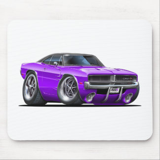 Dodge Charger Purple Car Mouse Mat