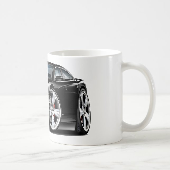 Dodge Charger RT Black Car Coffee Mug (Right)