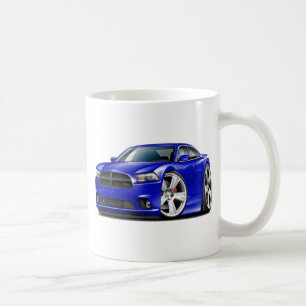 Dodge Charger RT Blue Car Coffee Mug
