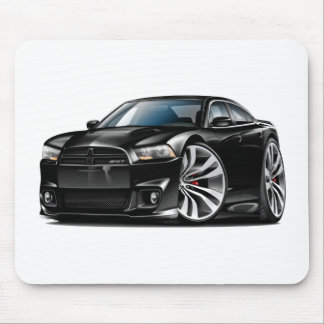 Dodge Charger SRT8 Black Car Mouse Mat