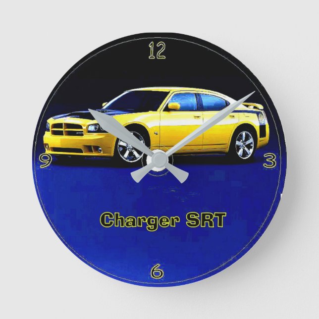 DODGE CHARGER SRT ROUND CLOCK (Front)