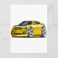 Dodge Charger Super Bee Yellow Car