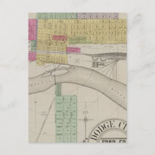 Dodge City, Ford County, Kansas Postcard