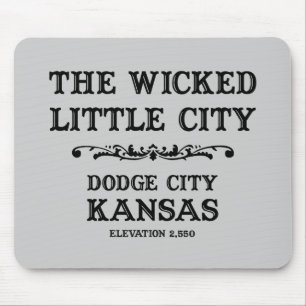 Dodge City Kansas Mouse Mat