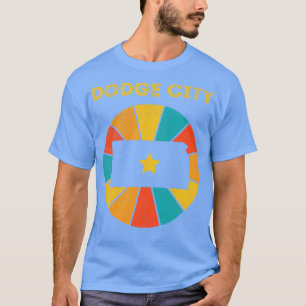 Dodge City Kansas Vintage Distressed Souvenir 1 T-Shirt