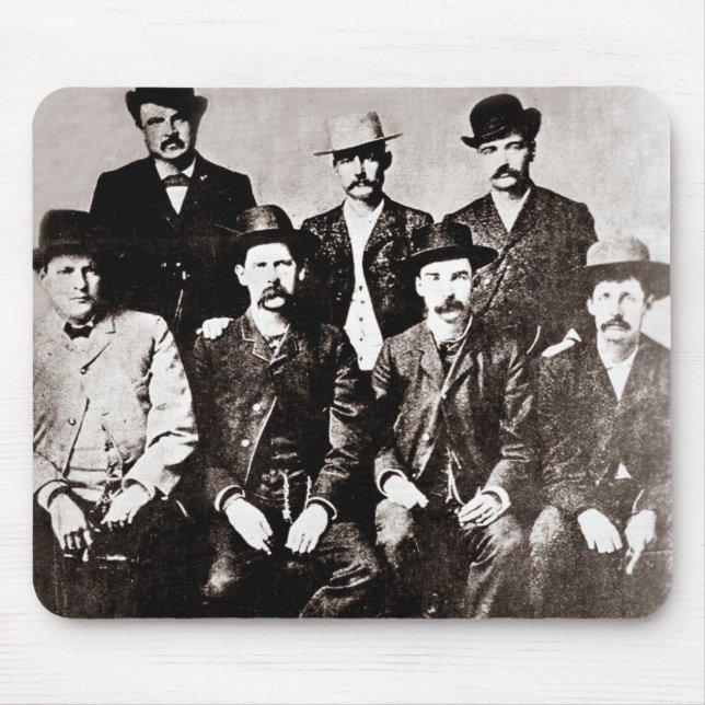 Dodge City "Peace Comission" circa 1883 Mouse Mat (Front)