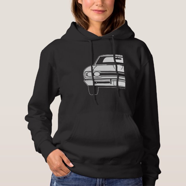 Dodge Coronet Super Bee 1968 2 Hoodie (Front)