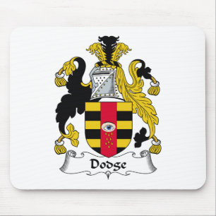 Dodge Family Crest Mouse Mat