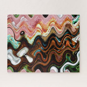 Dodge Frontend Abstract, 2015 SVP Images Jigsaw Puzzle