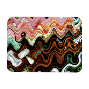 Dodge Frontend Abstract, 2015 SVP Images Magnet