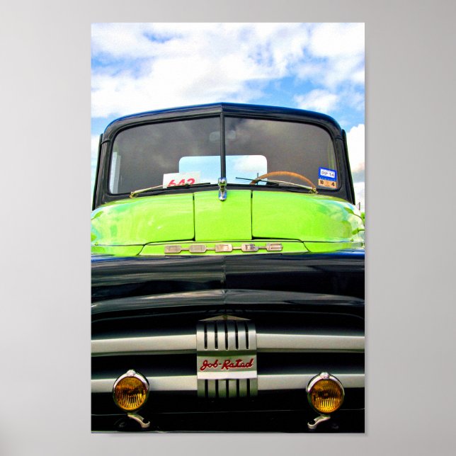 Dodge Pick Up Truck Station Wagon Poster (Front)