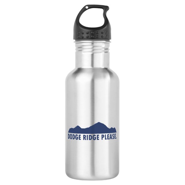 Dodge Ridge Please 532 Ml Water Bottle (Front)
