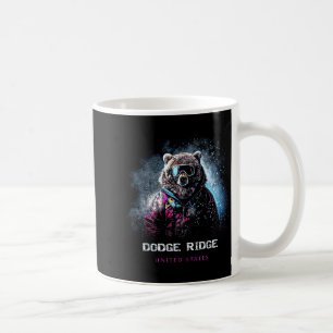 Dodge ridge united states ski skiing skier coffee mug