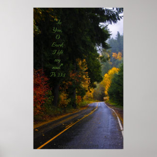 Dodge Road Splendour w/Scripture verse Poster