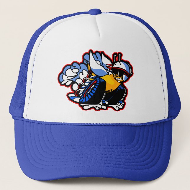 Dodge Scat Pack Bee Trucker Hat (Front)