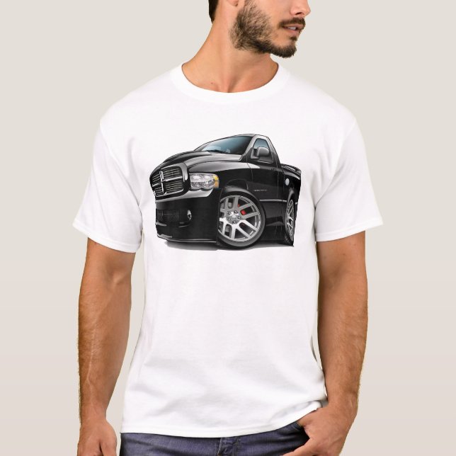 Dodge SRT10 Ram Black T-Shirt (Front)