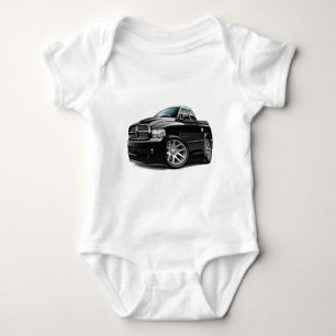 Dodge SRT10 Ram Dualcab Black Baby Bodysuit