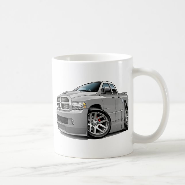 Dodge SRT10 Ram Dualcab Grey Coffee Mug (Right)