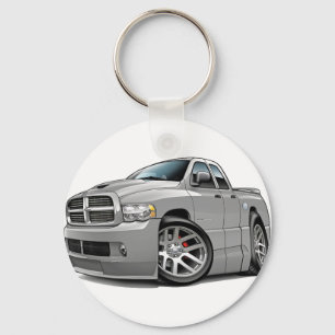 Dodge SRT10 Ram Dualcab Grey Key Ring