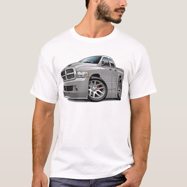 Dodge SRT10 Ram Dualcab Grey T-Shirt (Front)