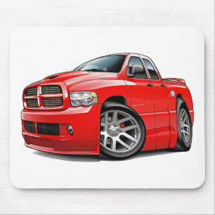 Dodge SRT10 Ram Dualcab Red Mouse Mat