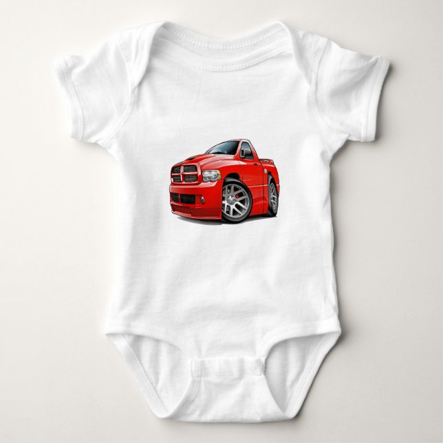Dodge SRT10 Ram Red Baby Bodysuit (Front)