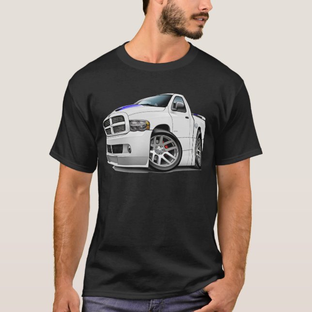 Dodge SRT10 Ram White T-Shirt (Front)