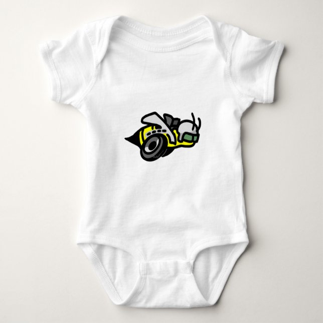 Dodge Super Bee Logo Baby Bodysuit (Front)