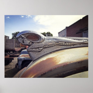 DODGE TRUCK HOOD ORNAMENT  1949 POSTER
