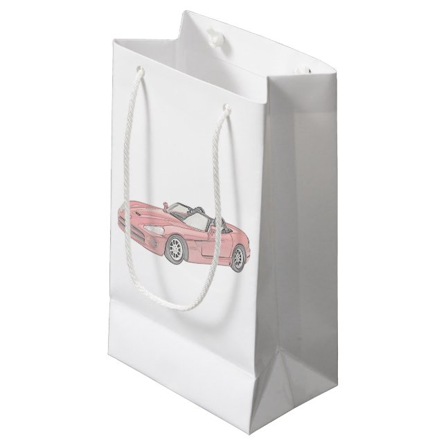 Dodge Viper Small Gift Bag (Front Angled)