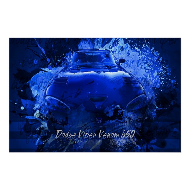 Dodge Viper Venom 650 Poster (Front)