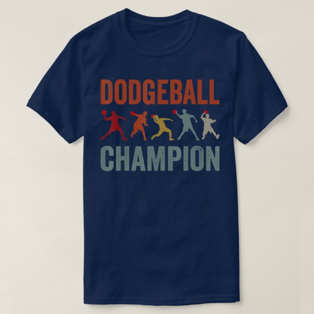 Dodgeball Champion Gaga Ball Dodgeball Player Dodg T-Shirt (Design Front)