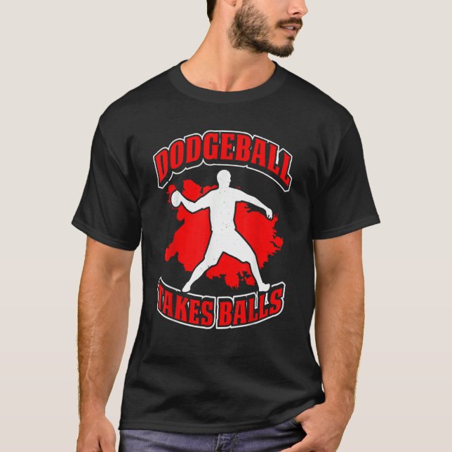 Dodgeball Player Dodgeball Coach Dodgeball Champio T-Shirt (Front)