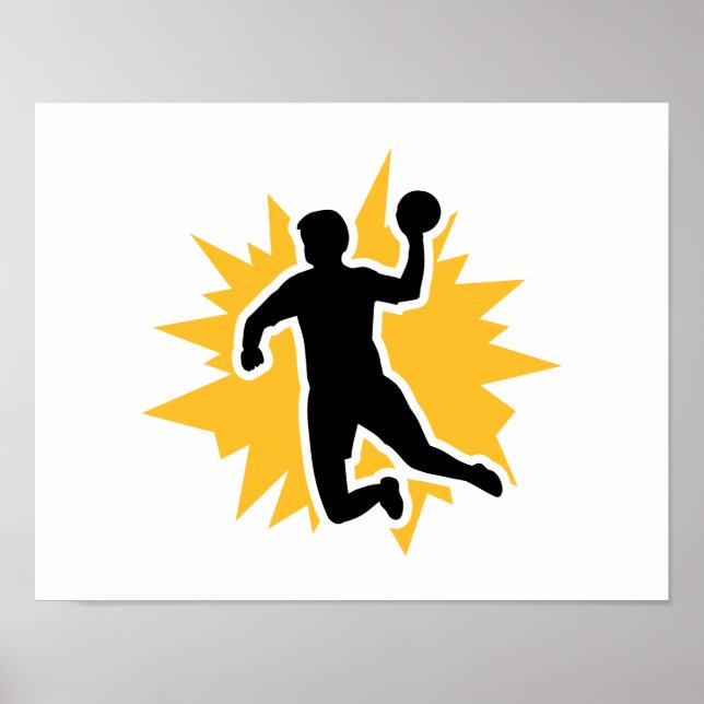 Dodgeball player poster (Front)
