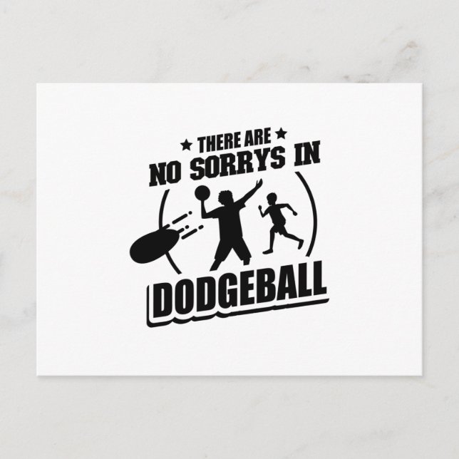 Dodgeball Player | Team Trainer Sport Gifts Postcard (Front)