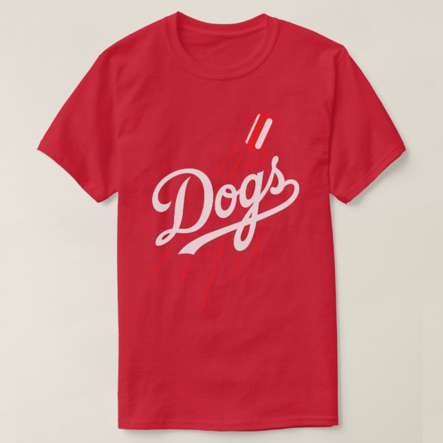 Dodger Dogs Blue T-Shirt (Design Front)