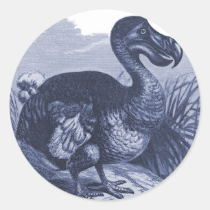 Dodo Bird Classic Round Sticker