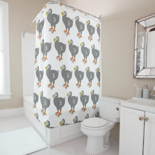 Dodo Bird Design Shower Curtain