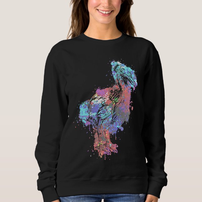 Dodo Bird Extinct Prehistoric Animal Mauritius Col Sweatshirt (Front)