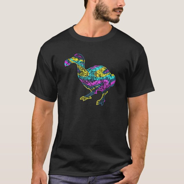 Dodo Bird Extinct Prehistoric Animal Mauritius Col T-Shirt (Front)
