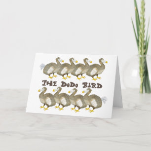 Dodo Bird Greeting Card