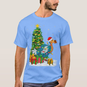 Dodo Bird Lover Family Matching Santa Hat Dodo Chr T-Shirt