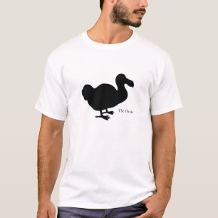 Dodo Bird Silhouette Shirt with Lettering