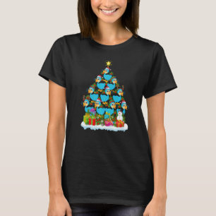 Dodo Bird Xmas Holiday Dodo Christmas Tree T-Shirt
